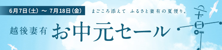 妻有ふるさとお中元セール2024
